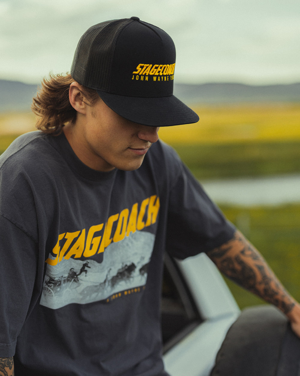 Stagecoach Trucker - Black