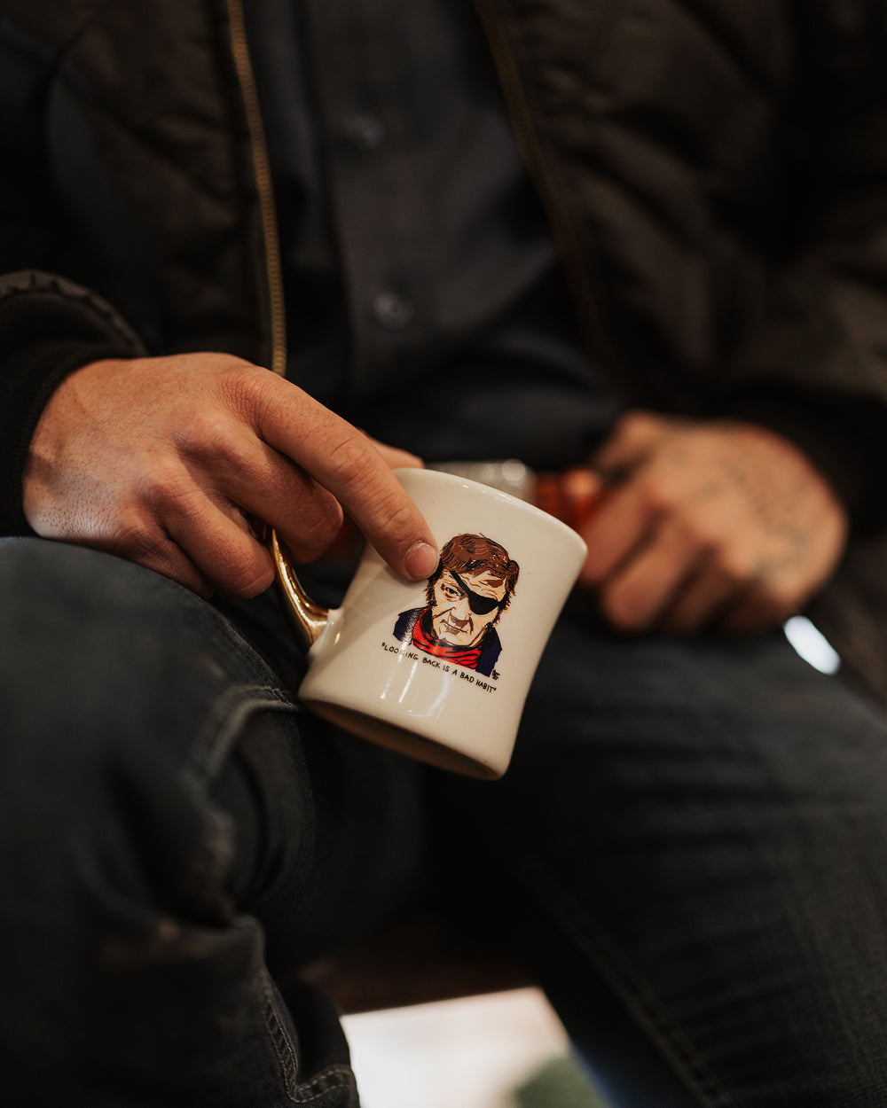 True Grit (1969) 55th Anniversary Special 3-Piece Gold Handle Mug Series