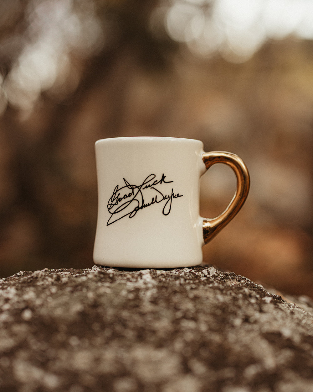Dad Gold Handle Mug