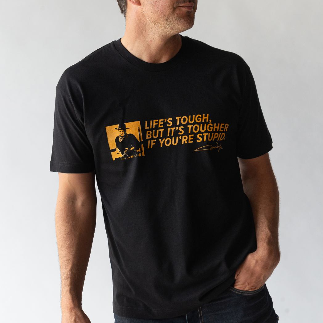 Life's Tough Tee - Black