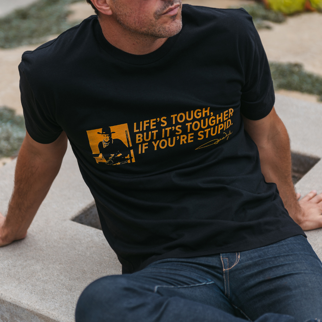 Life's Tough Tee - Black