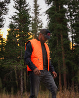 John Wayne x Dickson Quilted Insulated Vest - Orange