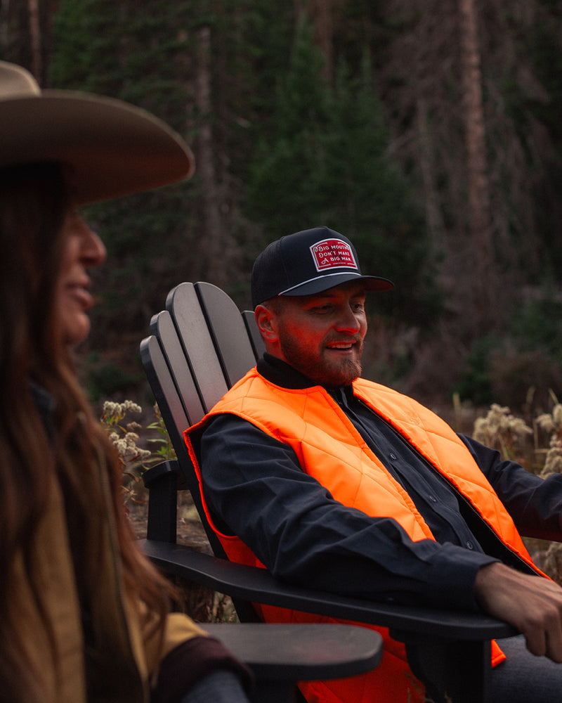 John Wayne x Dickson Quilted Insulated Vest - Orange