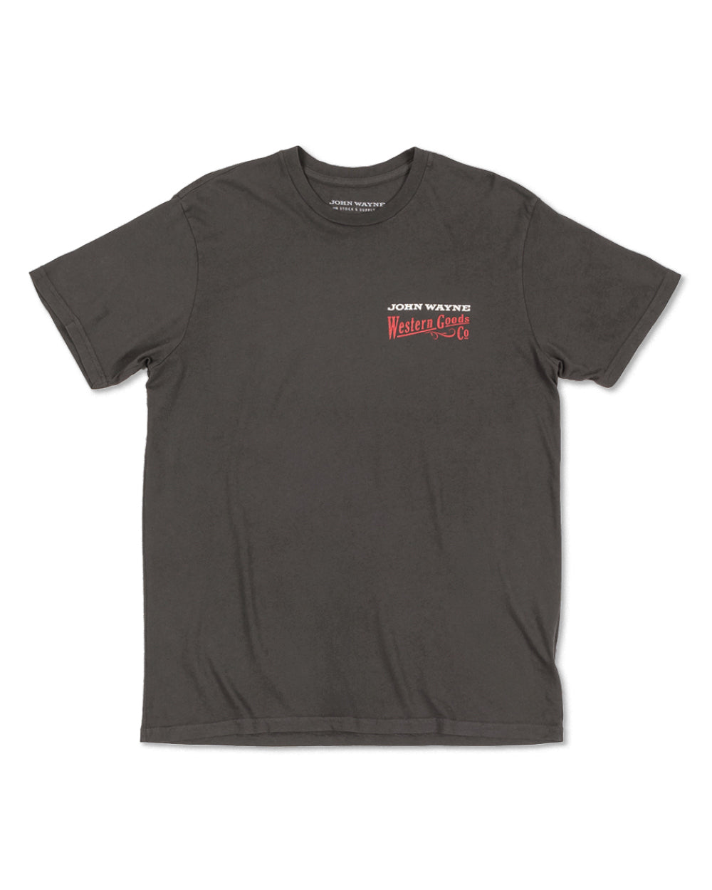 Western Goods Logo Tee - Vintage Black