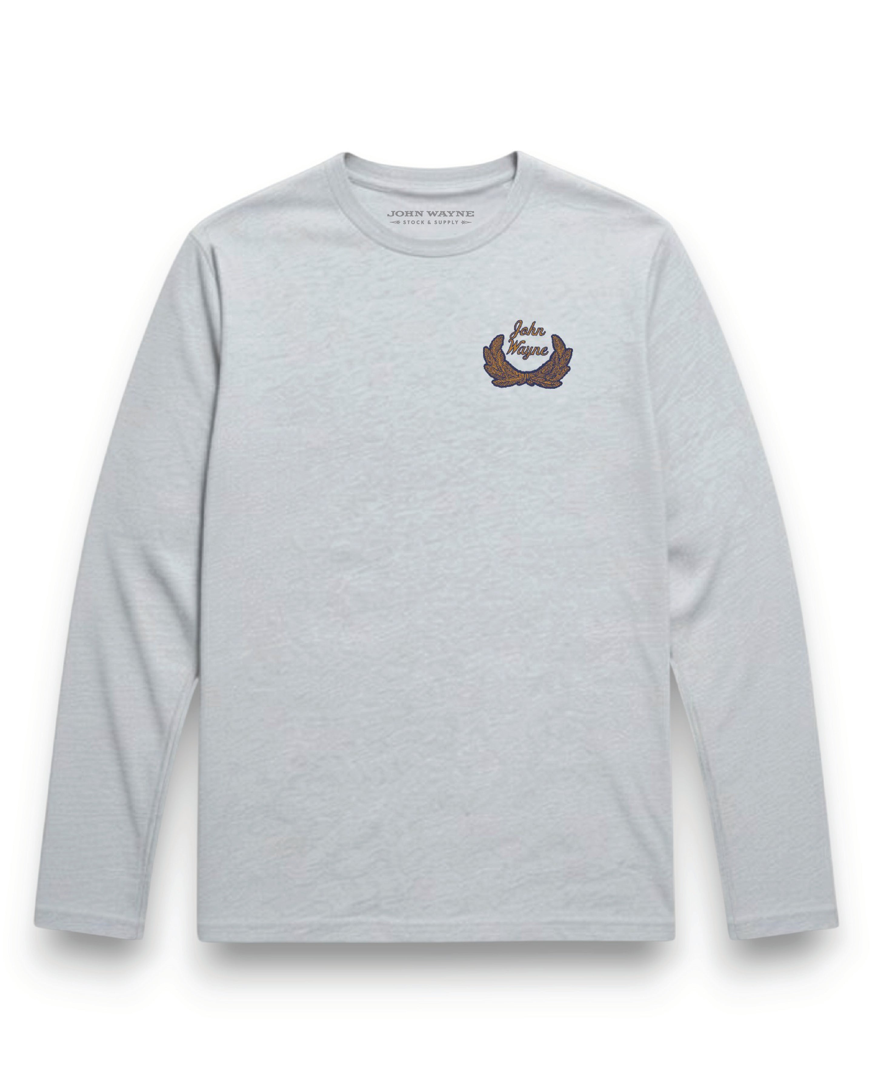 Wild Goose Long Sleeve T-Shirt - Heather Grey
