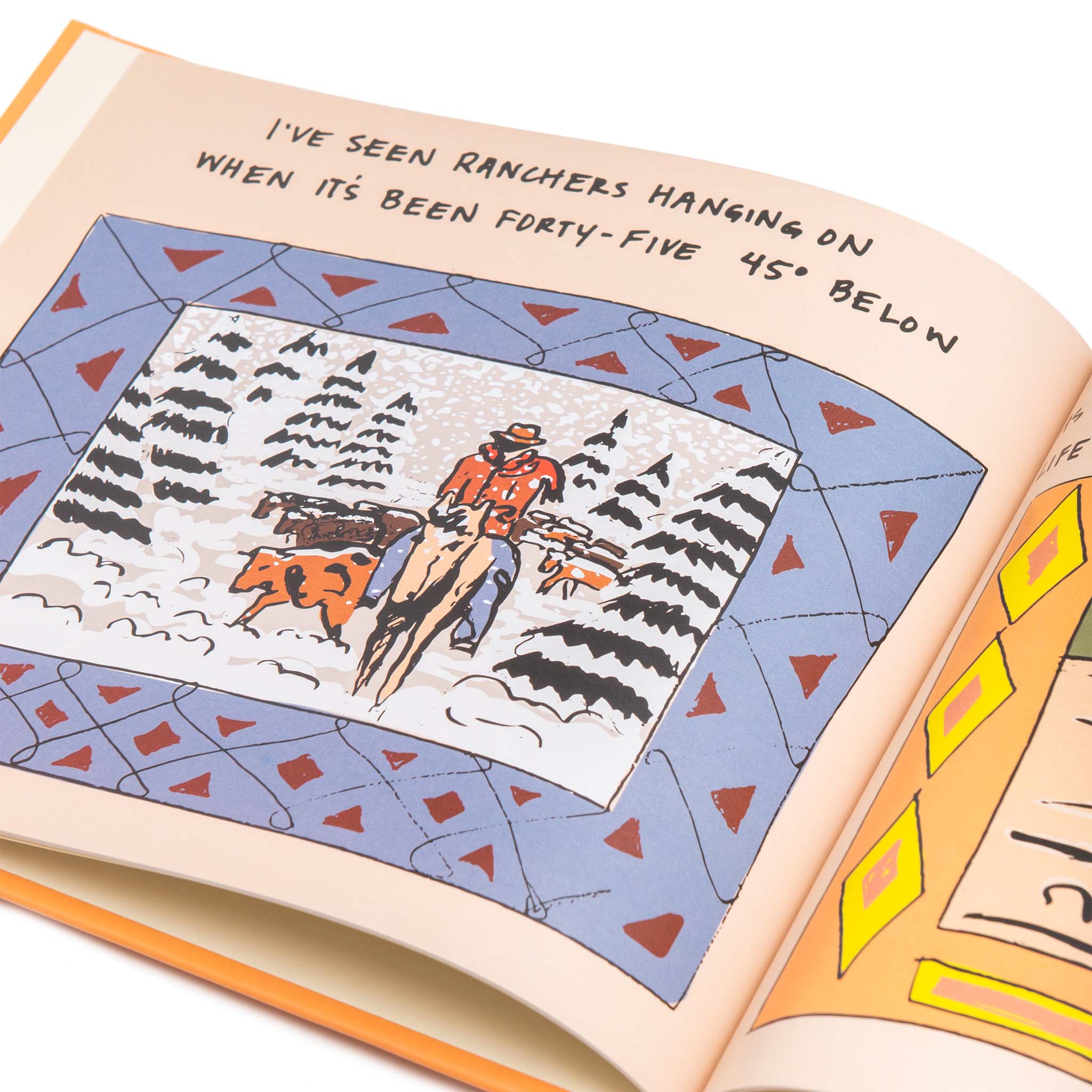 Mis Raices Estan Aqui (My Roots Are Buried Here) Book opened