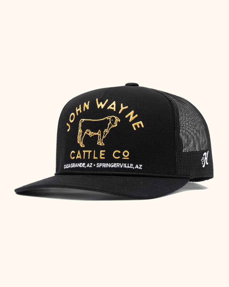 JW x Hooey Cattle Co. Rope Hat - Black