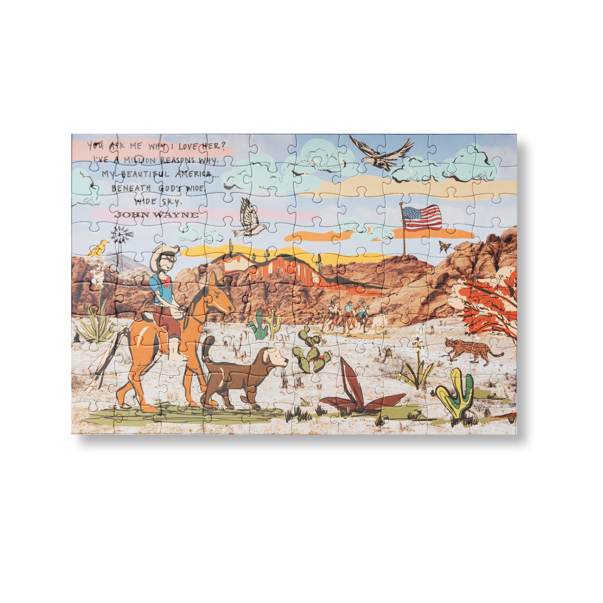 John Wayne Little Duke Kids Puzzle