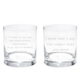 Decanter & Whiskey Glass Set (Series 4)