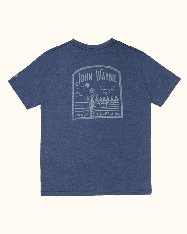 Hooey Men's Pocket T-Shirt Navy