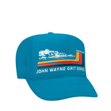 Newport Coast Grit Series Trucker Hat - Blue