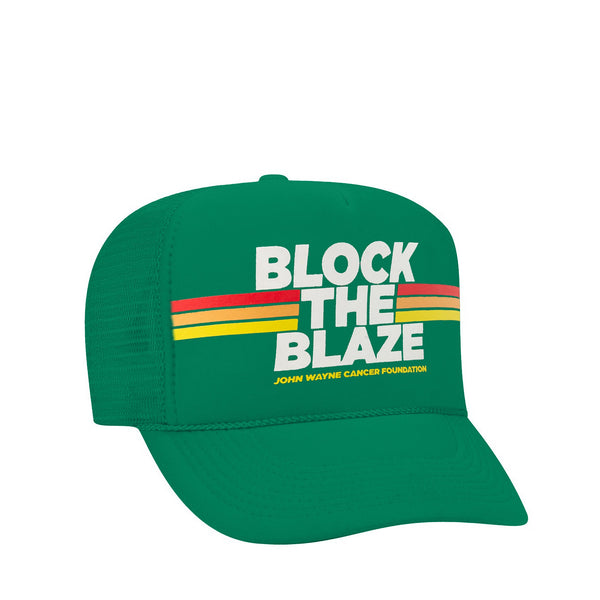 Block The Blaze Trucker Hat - Green