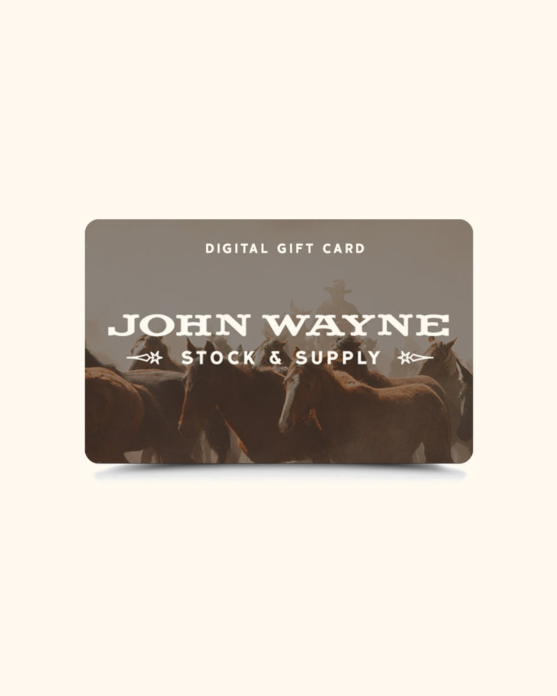 John Wayne Gift Card