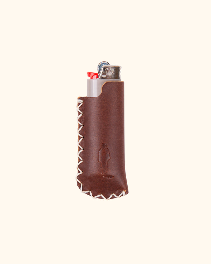 JW Silhouette Leather Lighter Cover