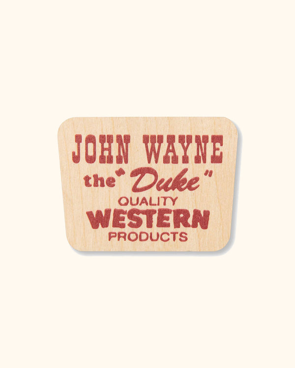 Duke Quality Western Wood Magnet