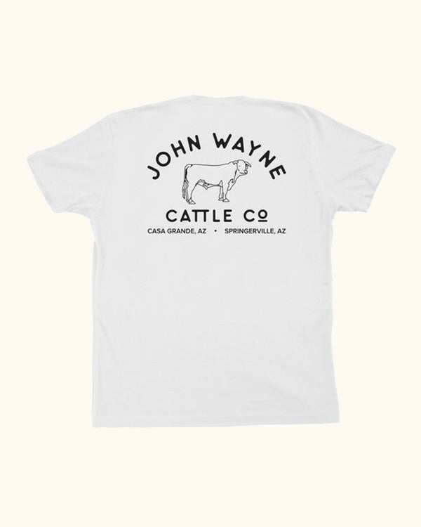 Cattle Co. Tee - White