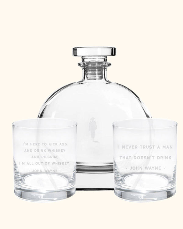 Decanter & Whiskey Glass Set (Series 4)