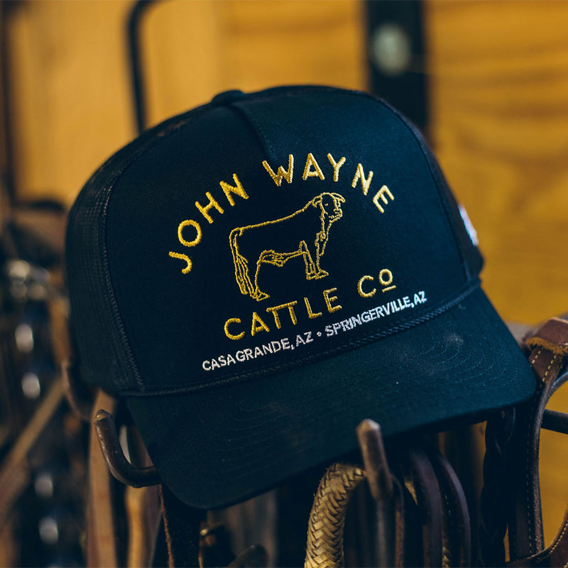 JW x Hooey Cattle Co. Rope Hat - Black