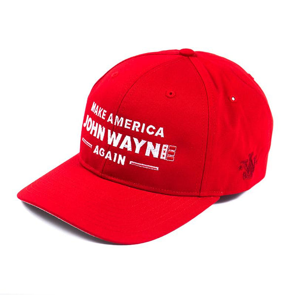red make american john wayne again hat