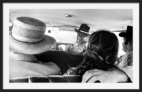 Official John Wayne JOHN WAYNE IN CAR, 1966